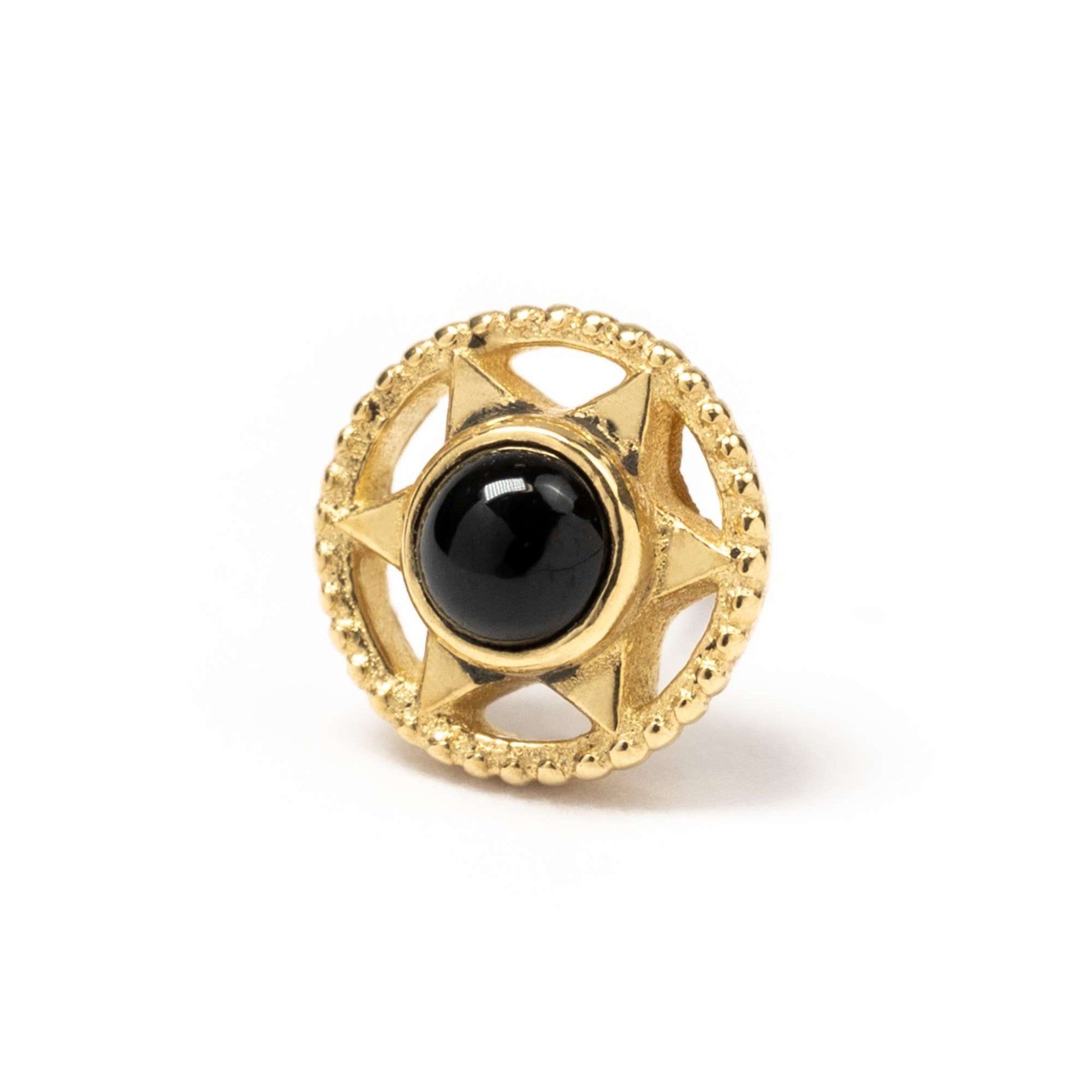 Anatometal Vice Onyx Yellow Gold