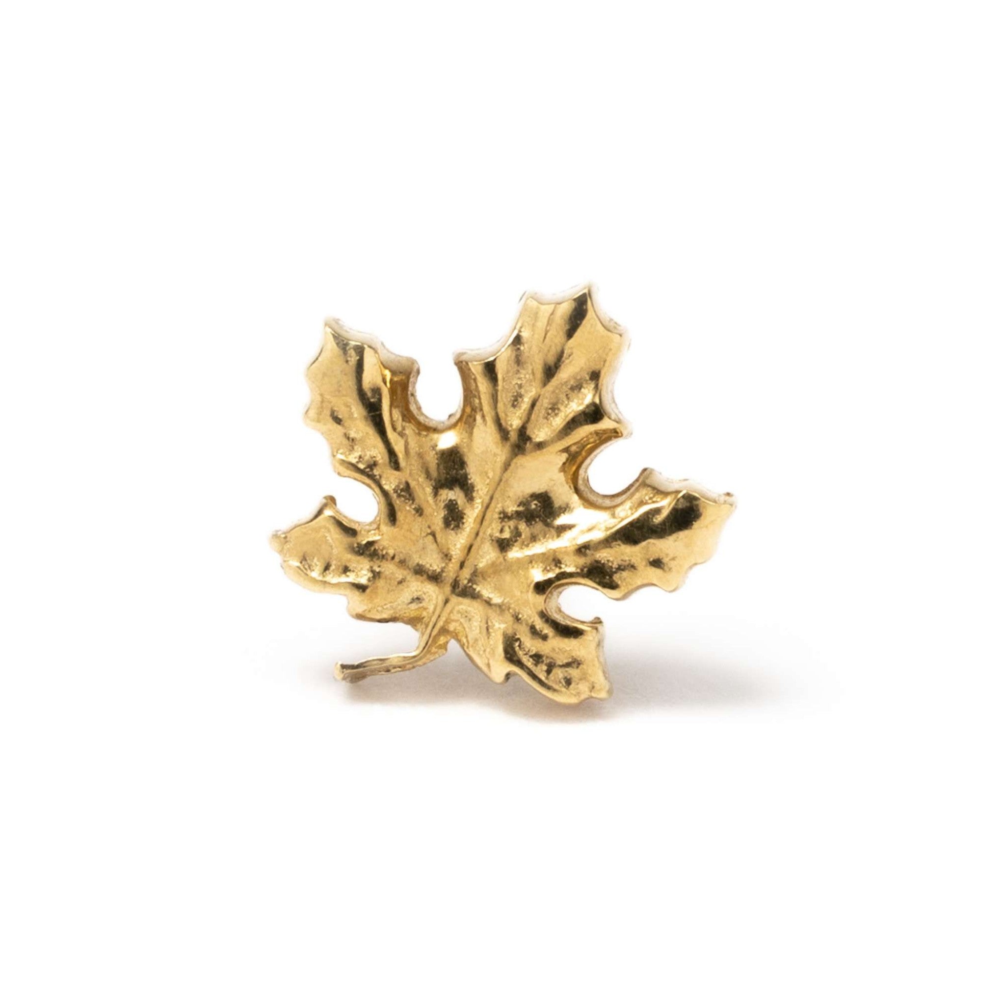 Anatometal Maple Leaf Yellow Gold