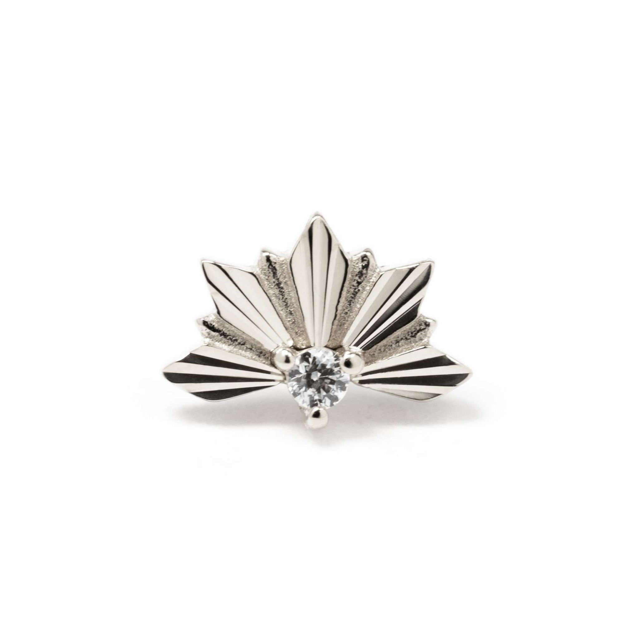 Buddha Surrender White Gold