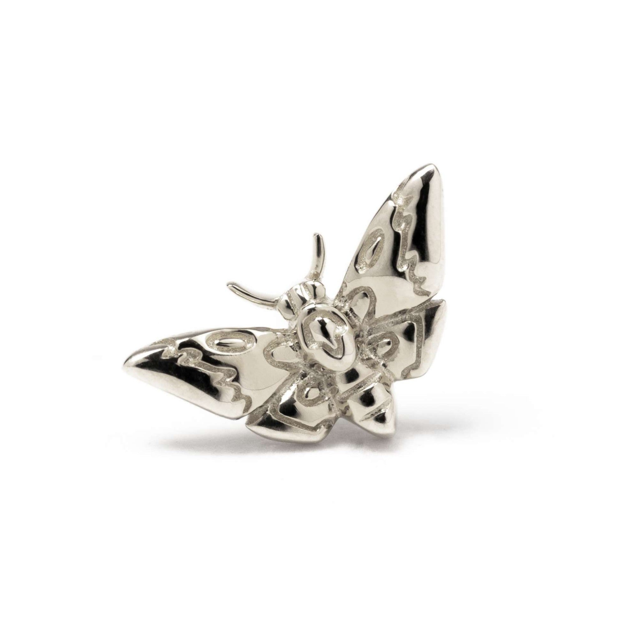 Junipurr Deaths-Head Moth White Gold