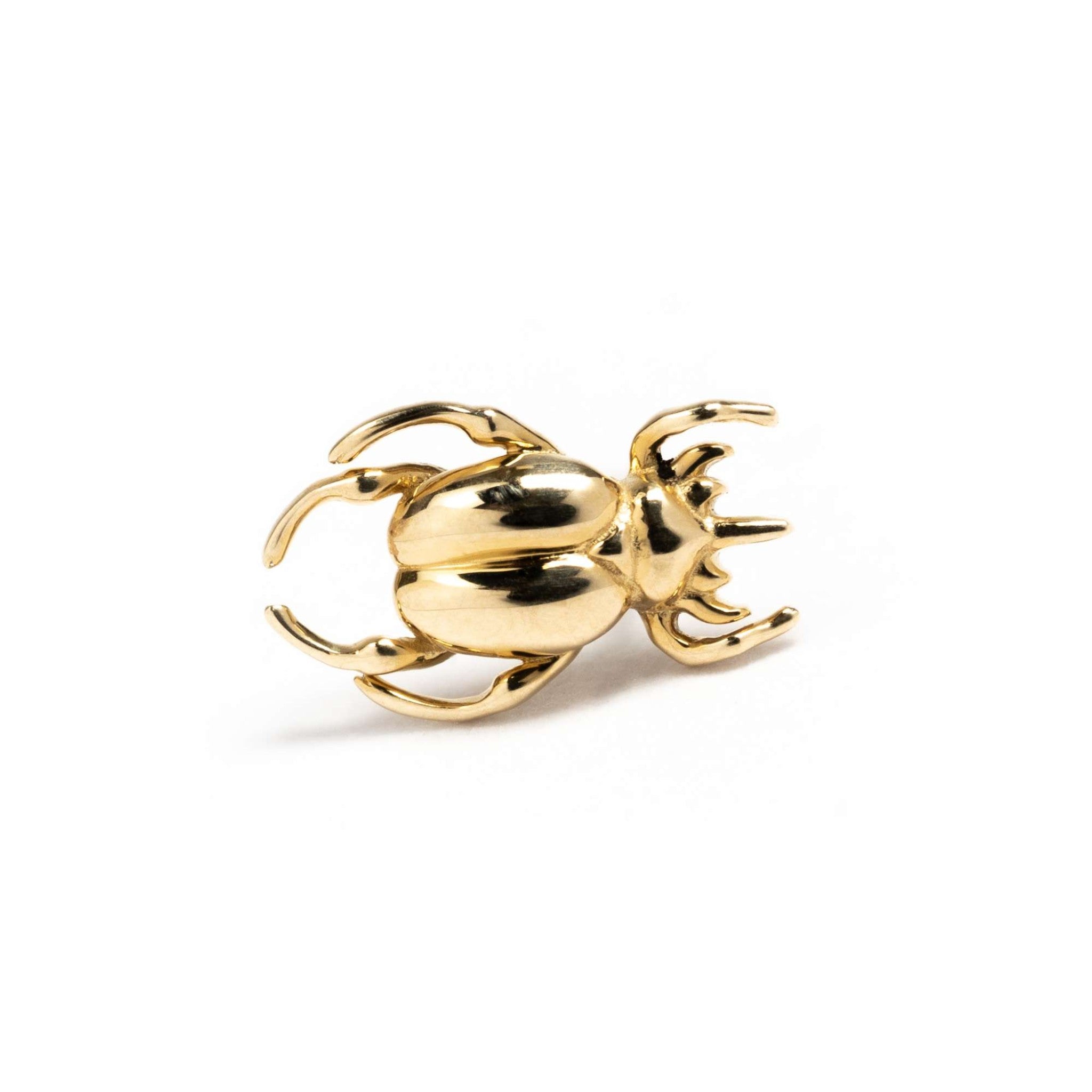 Junipurr Rhino Beetle Yellow Gold