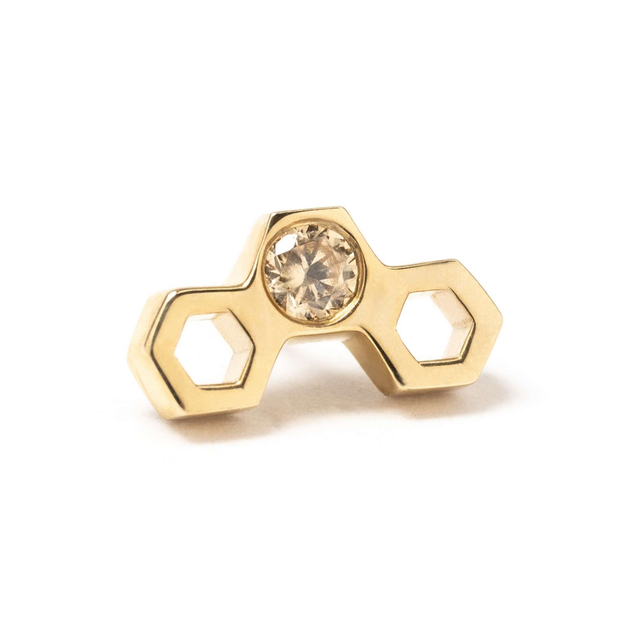 BVLA Honeycomb Yellow Gold Champagne