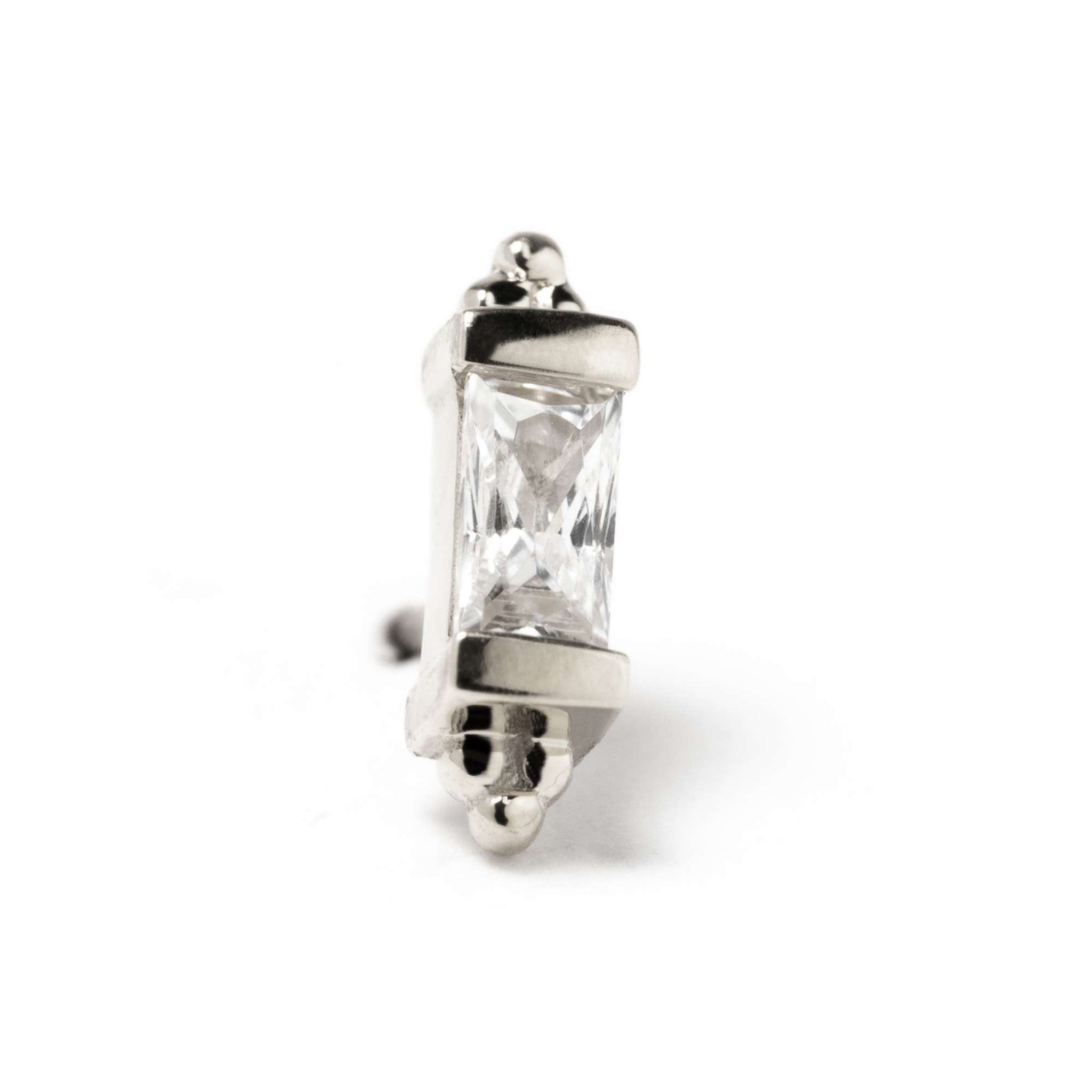 BVLA Siva White Gold CZ