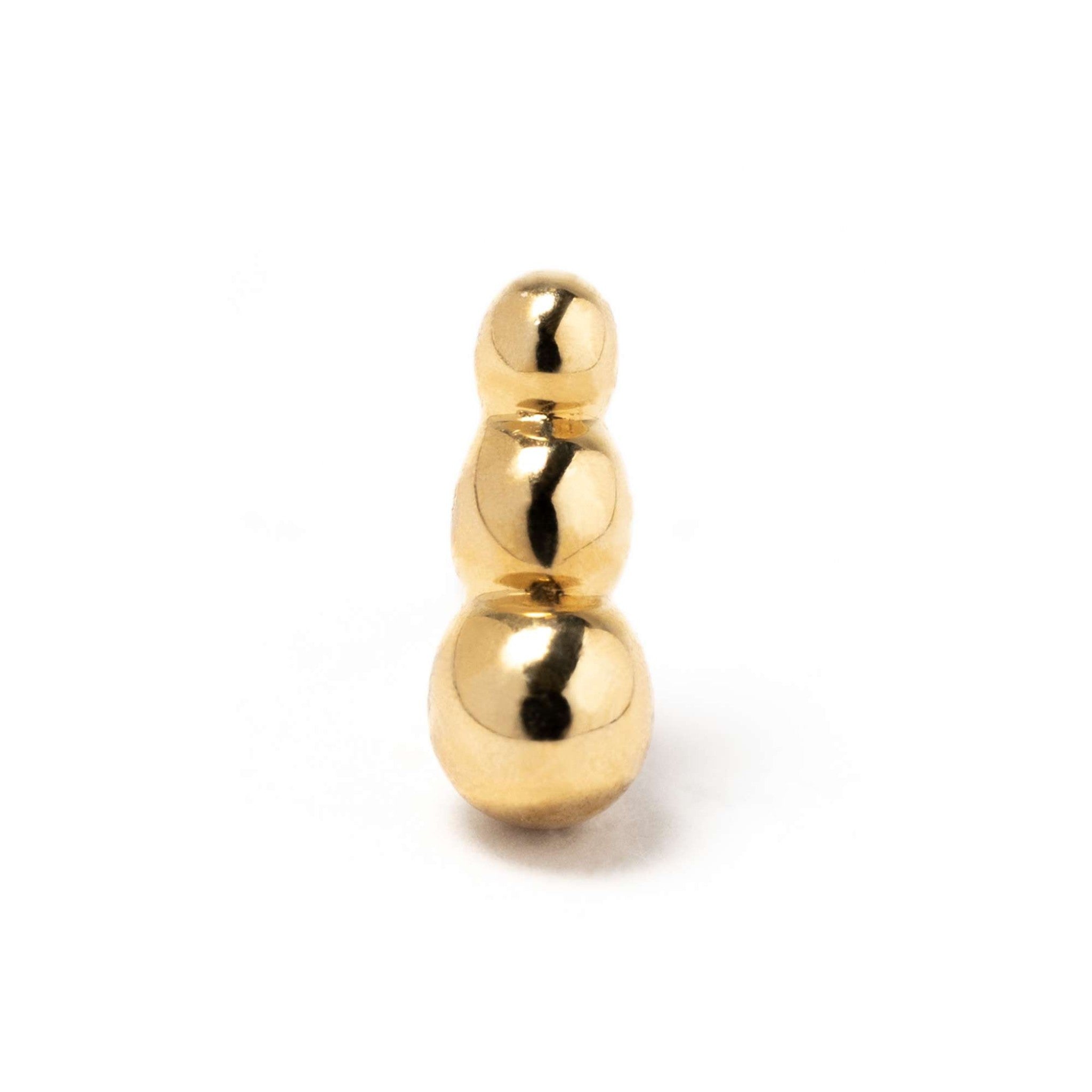 BVLA Tri Bead Yellow Gold