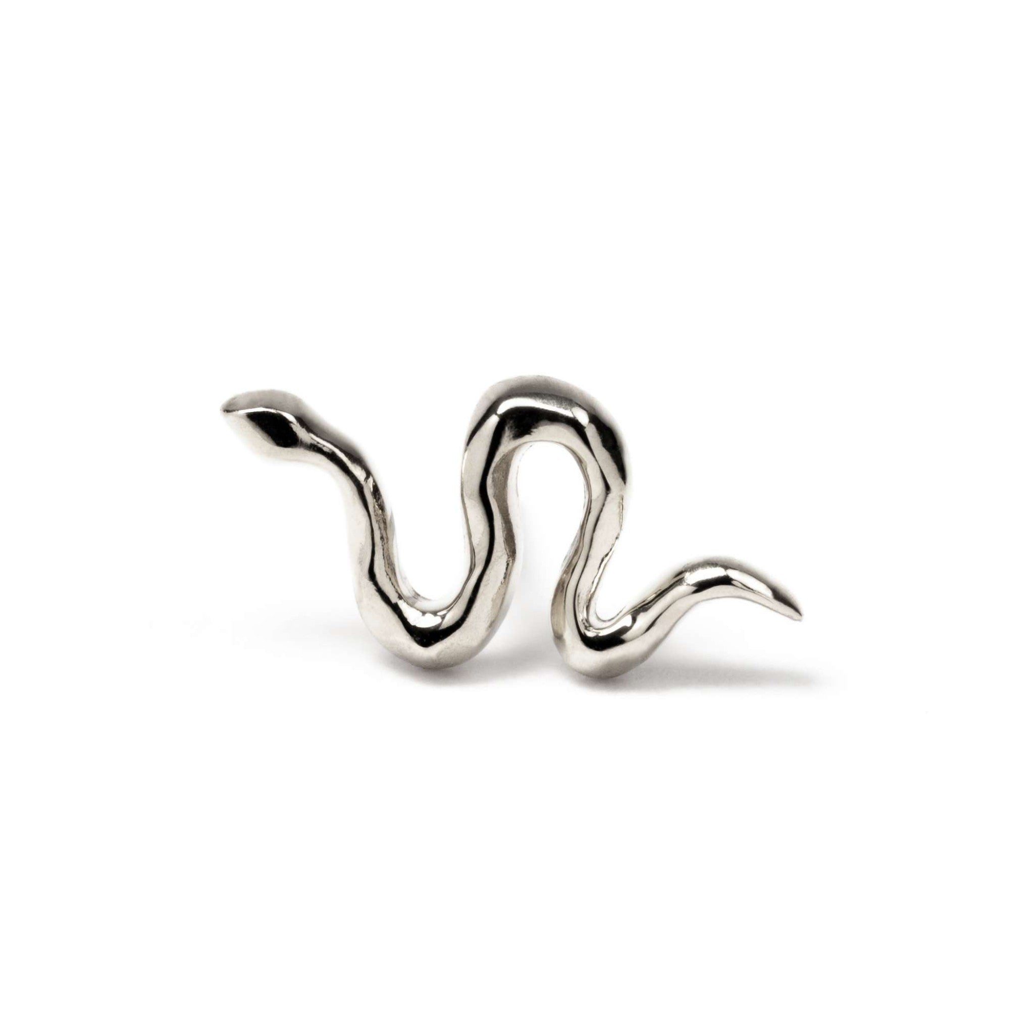 Buddha Serpent White Gold