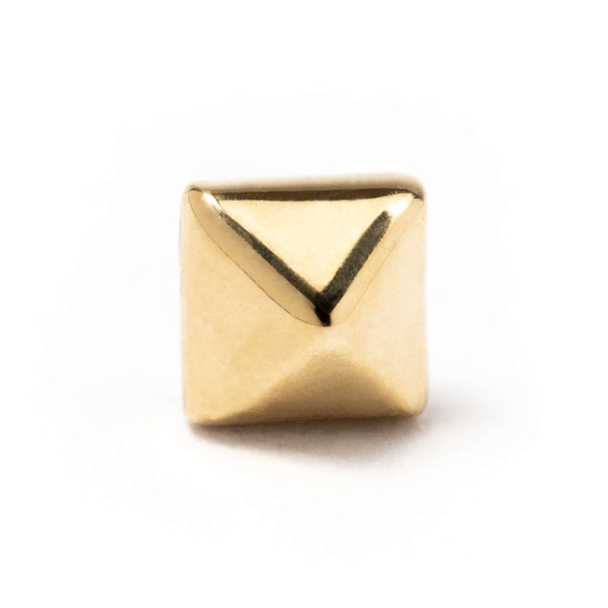 BVLA Square Pyramid Yellow Gold