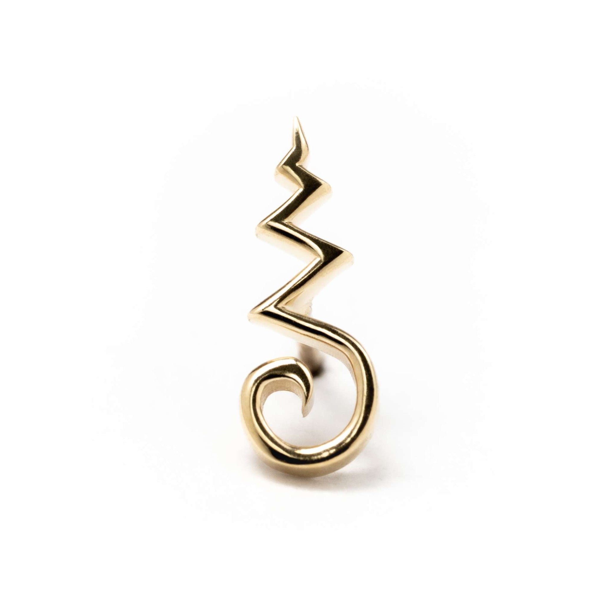 BVLA Unalome Yellow Gold