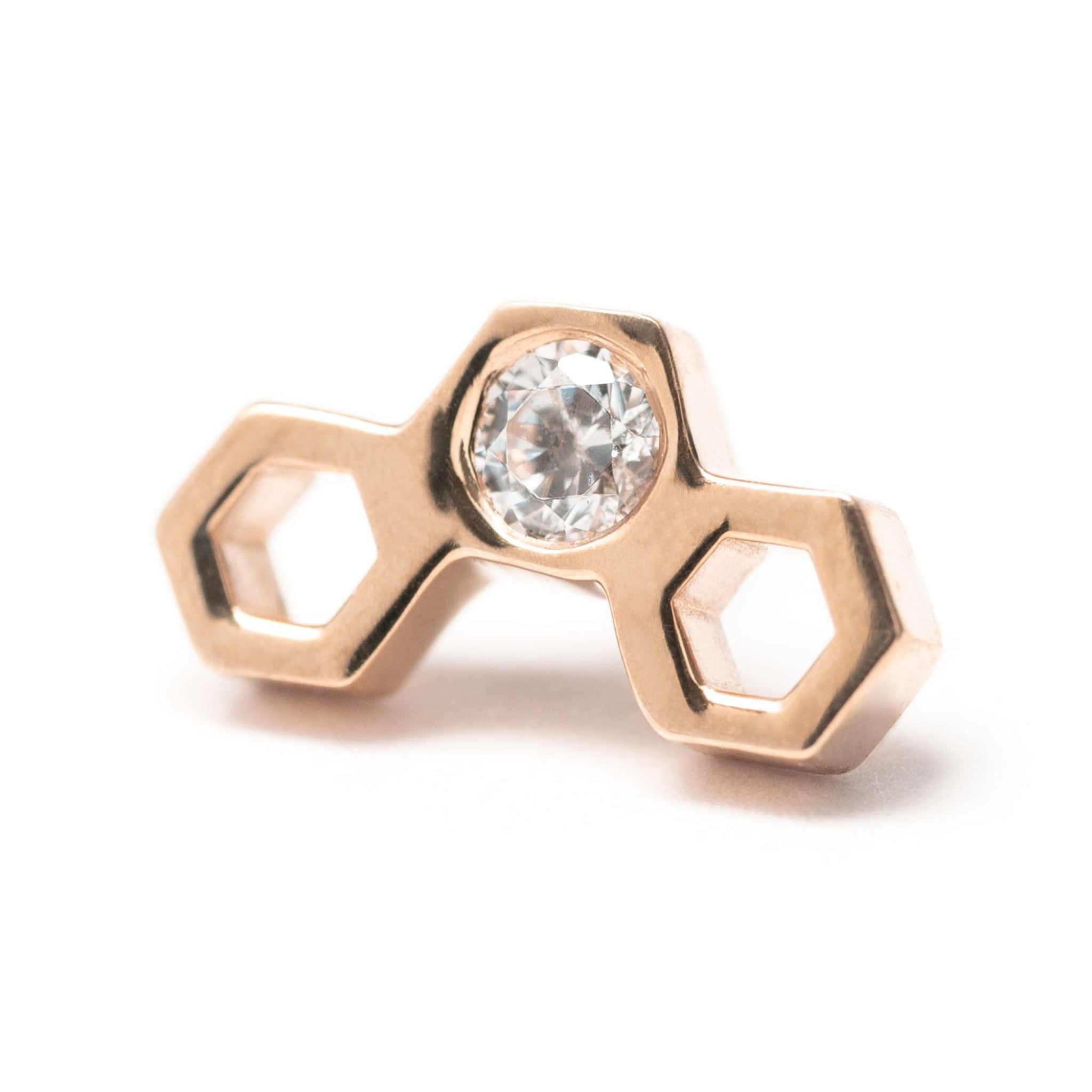 BVLA Honeycomb Rose Gold