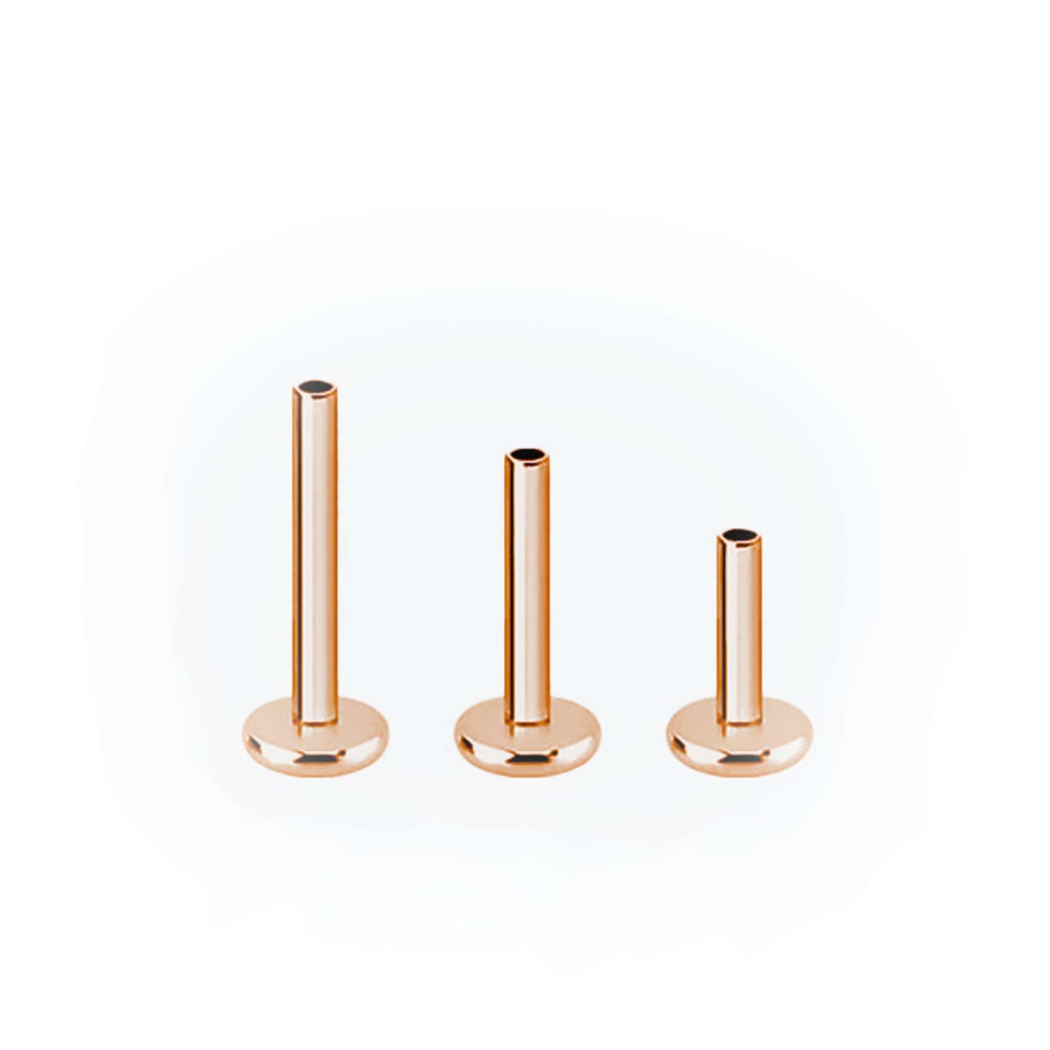 BVLA 14KT Labret Rose Gold