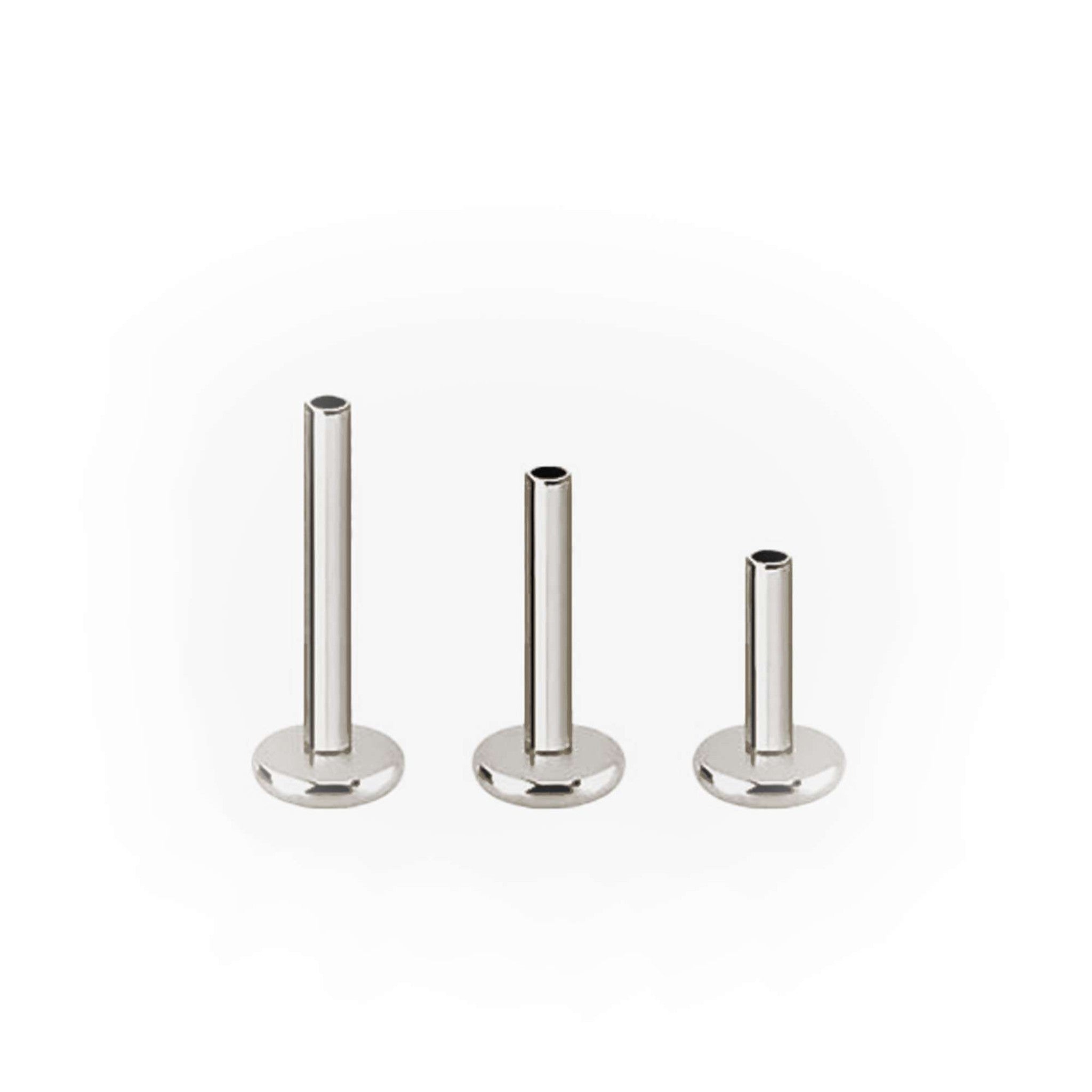 BVLA 14KT Labret White Gold