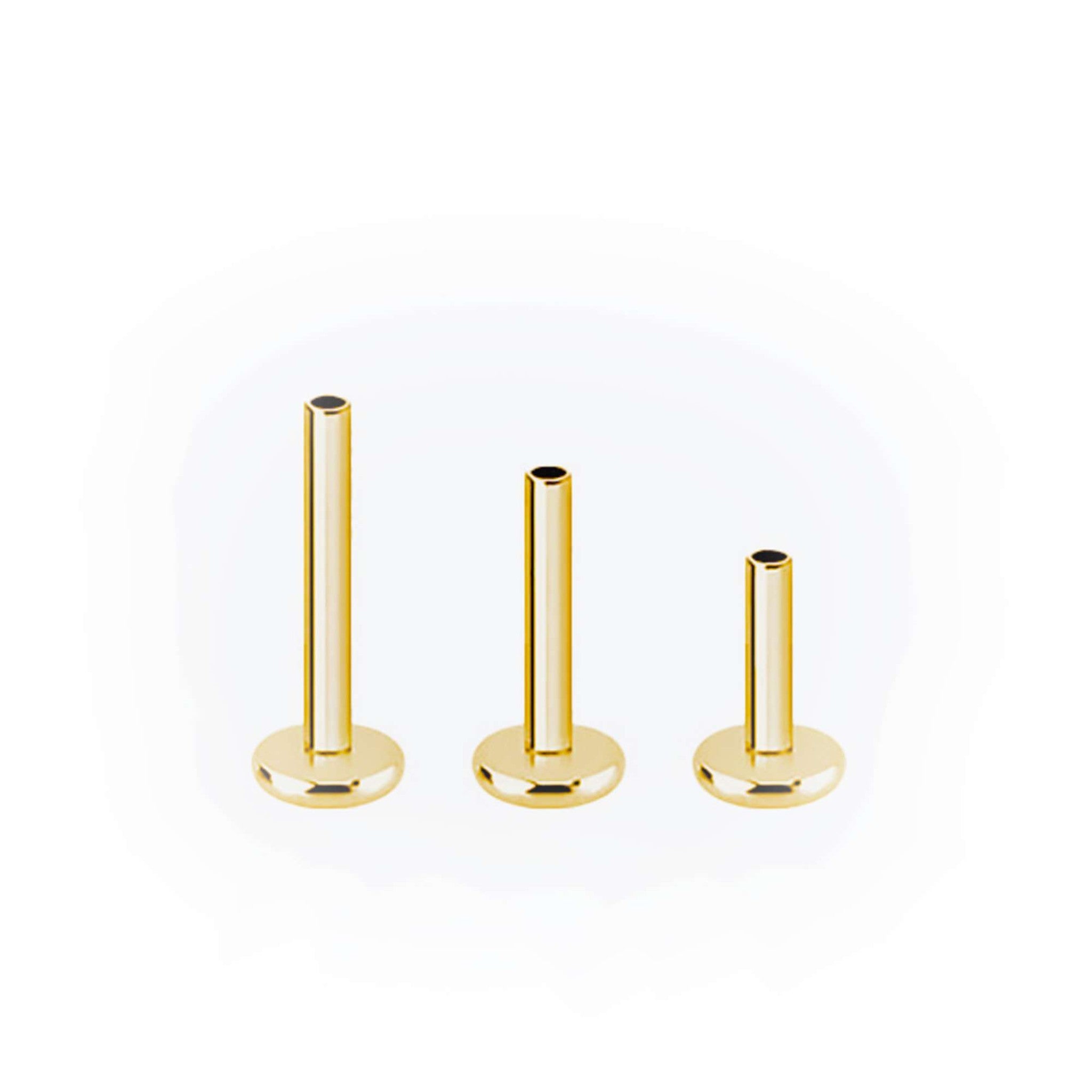 BVLA 14KT Labret Yellow Gold
