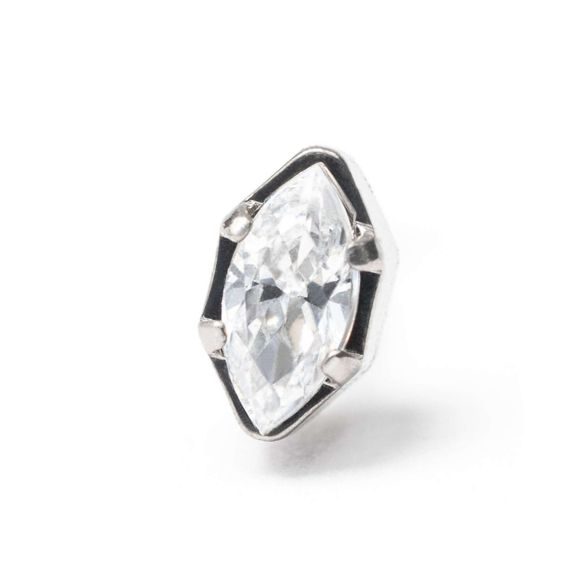 NeoMetal Prong Marquise Cut