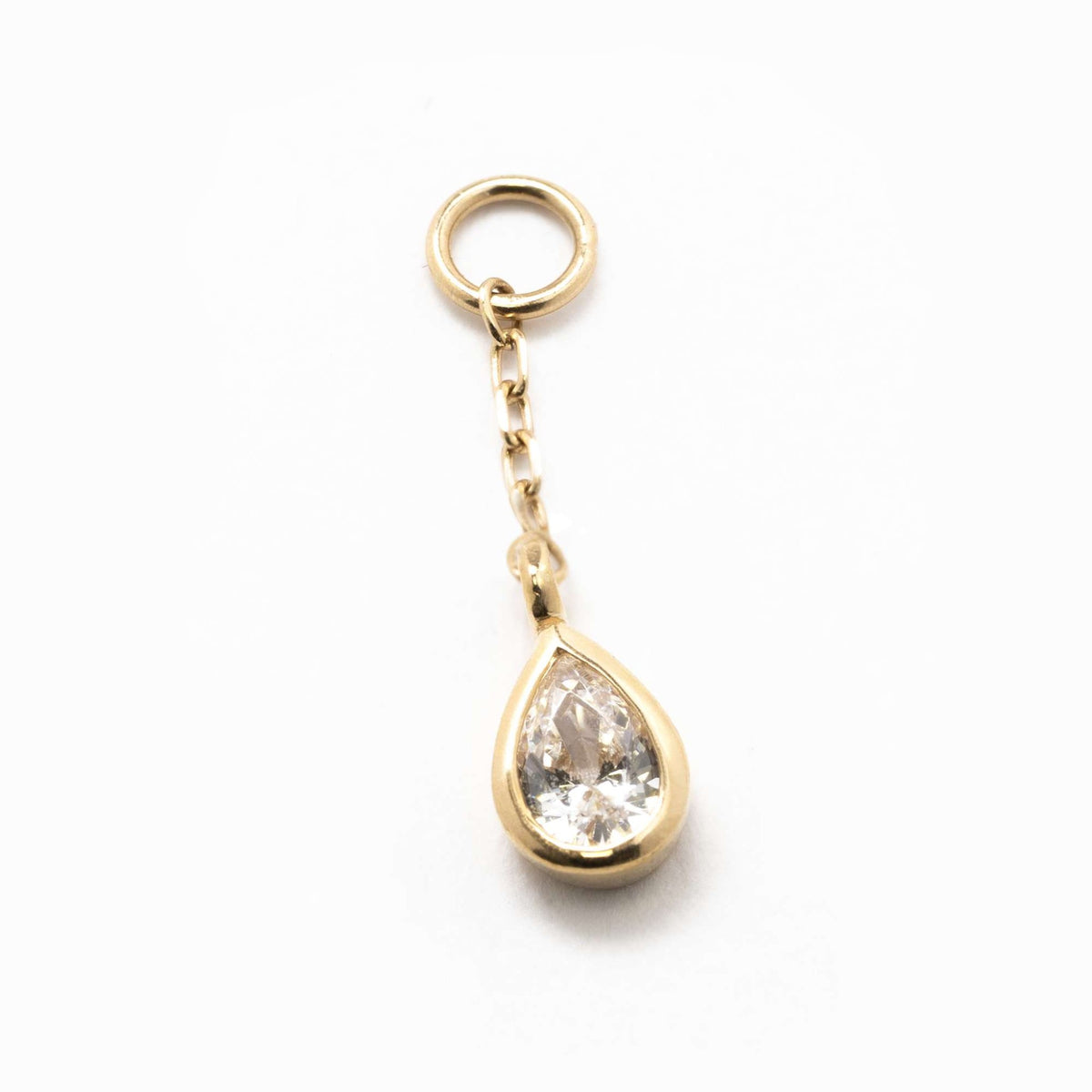 Buddha Concorde Teardrop Chain Yellow Gold