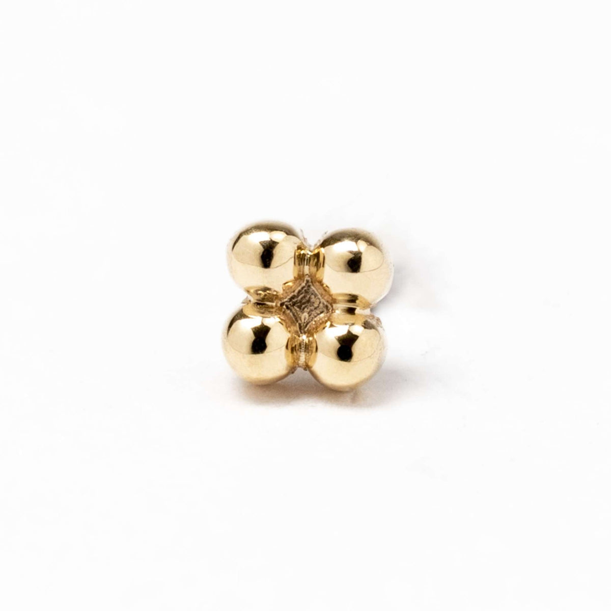 Ember 4 Bead Square Yellow Gold