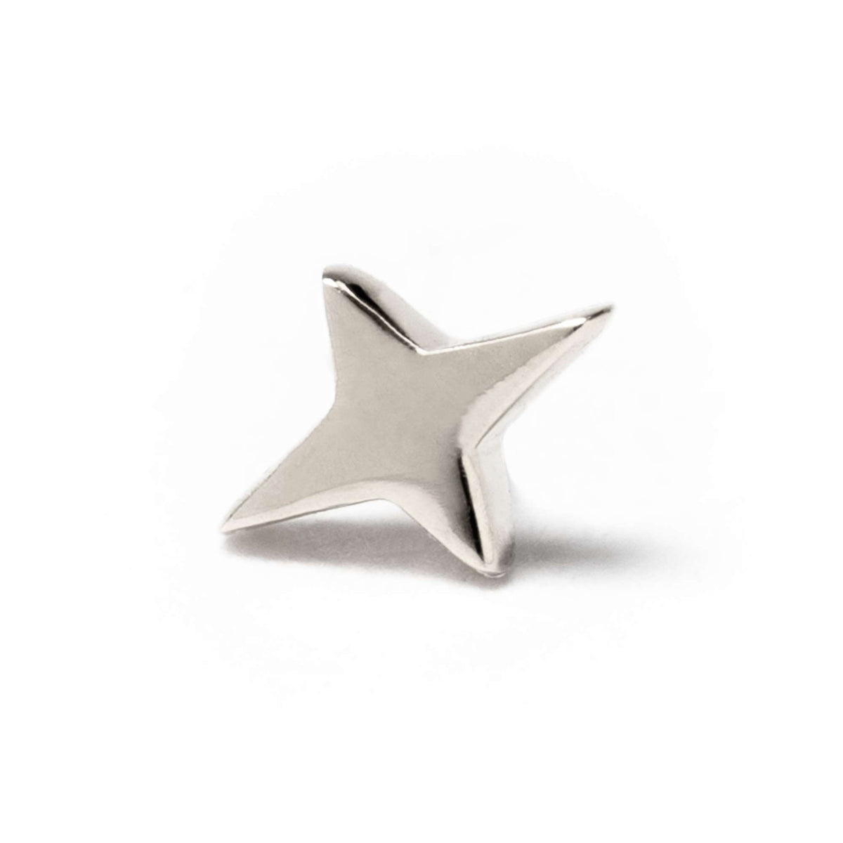 Ember 4 Point Star White Gold
